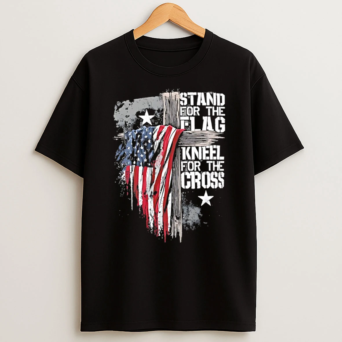 Officials Stand For The Flag Kneel For The Cross Premium T Shirt Sweatshirt Hoodie