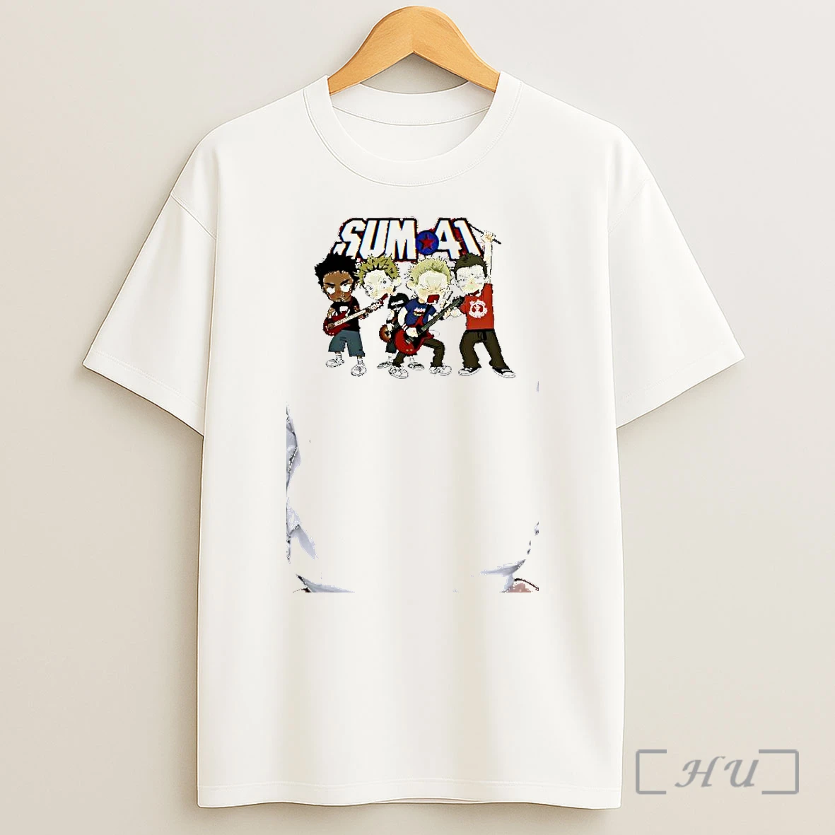 Officials Sum 41 Band Members Deryck Whibley Dave Baksh Cone Mccaslin Steve Jocz Premium Shirt Sweatshirt Tee