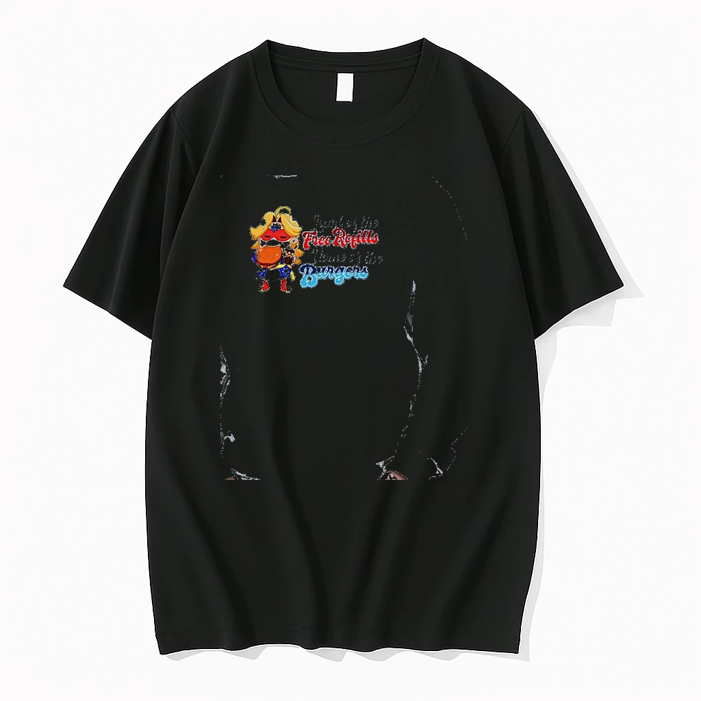 Officials Supergirl Land Of The Free Refills Home Of The Burgers Dc Comics Justice League Premium T Shirt Sweatshirt Hoodie