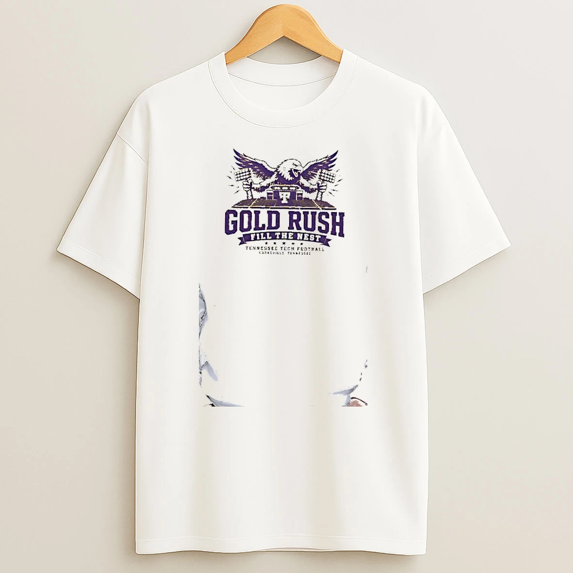 Officials Tennessee Tech Golden Eagles Gold Rush Fill The Nest Tennessee Tech Football Premium T Shirt Sweatshirt Hoodie