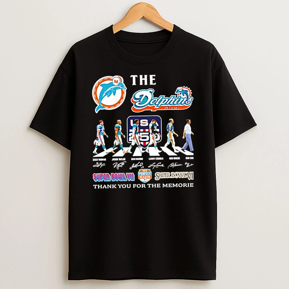 Officials The Miami Dolphins Celebrating 250 Years Of America With Dolphins Nation Signatures Premium T Shirt Sweatshirt Hoodie