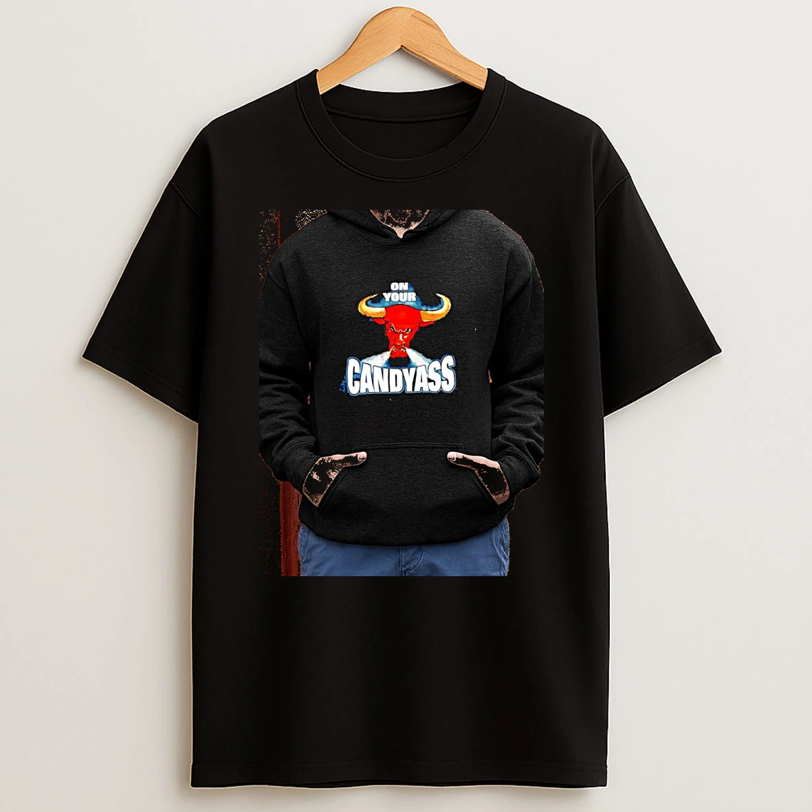 Officials The Rock Dwayne Johnson Wwe Bull On Your Candyass Premium T Shirt Sweatshirt Hoodie