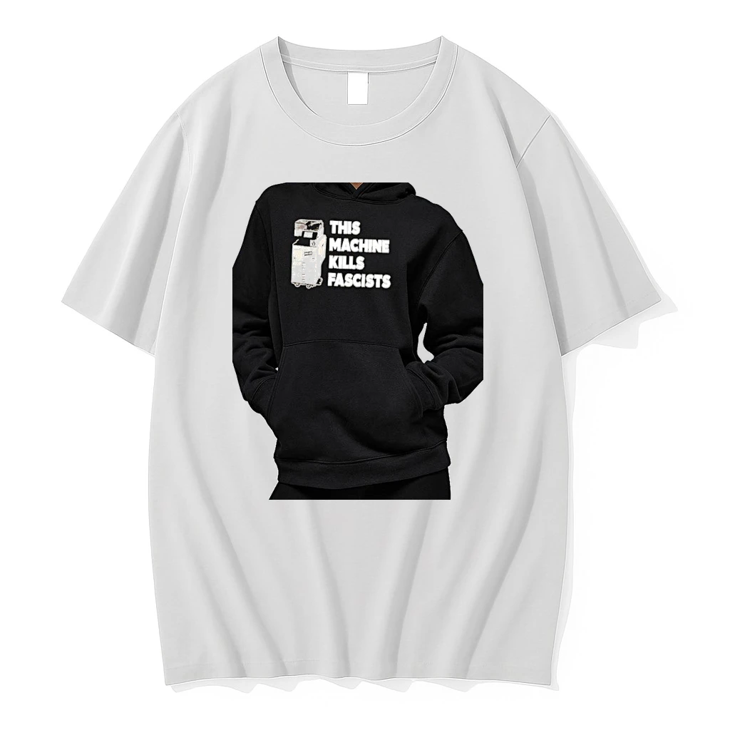 Officials This Machine Kills Fascists Photocopier Protest Political Premium T Shirt Sweatshirt Hoodie
