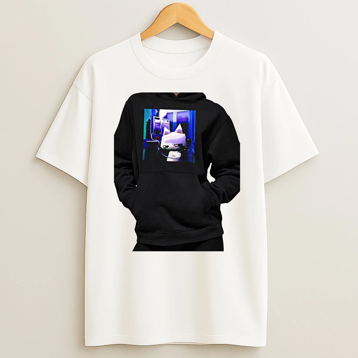 Officials Toro Inoue Playstation Doko Demo Issho Phone Call Premium T Shirt Sweatshirt Hoodie
