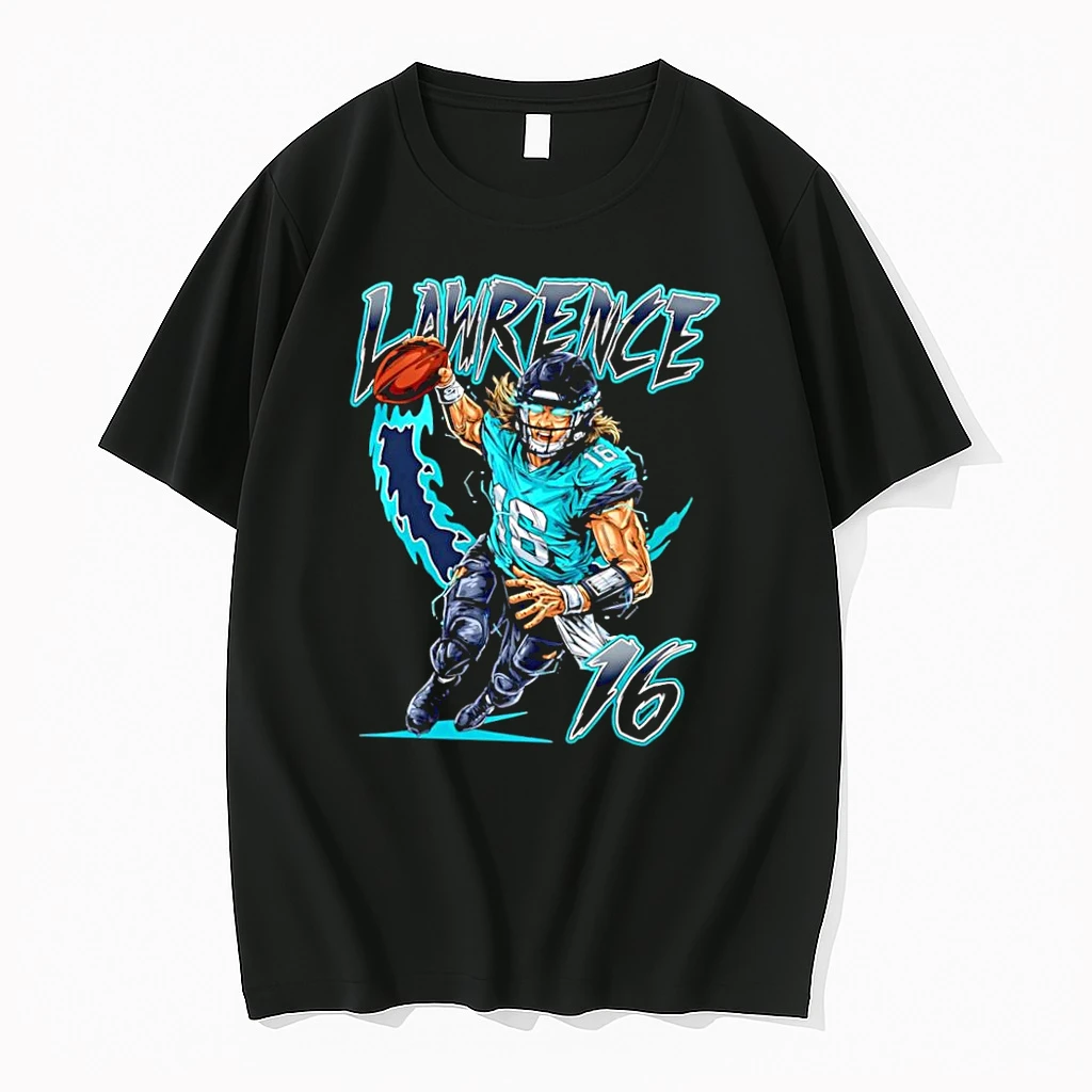Officials Trevor Lawrence Jacksonville Jaguars Black Premium T Shirt Sweatshirt Hoodie