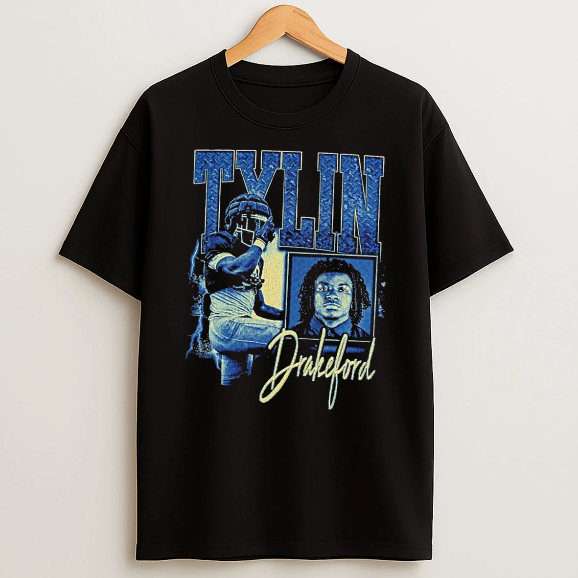 Officials Tylin Drakeford Bootleg Style Football Athlete Tee Premium T Shirt Sweatshirt Hoodie