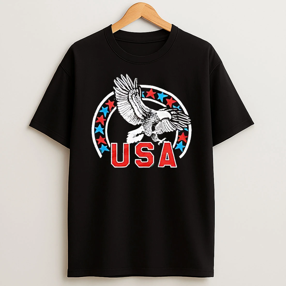Officials Usa Eagle Flying Stars And Stripes Premium T Shirt Sweatshirt Hoodie