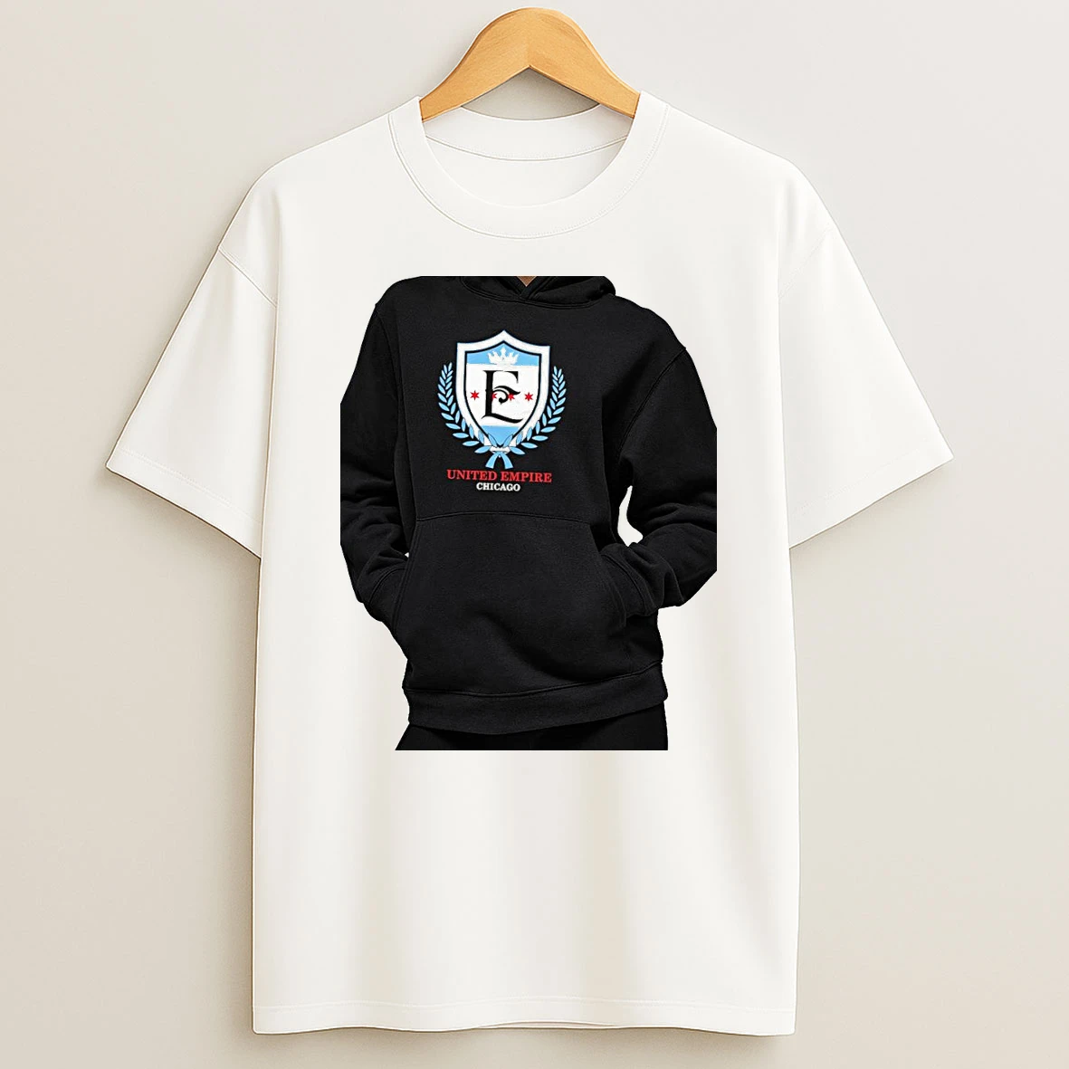 Officials United Empire Chicago Shield Logo Premium T Shirt Sweatshirt Hoodie