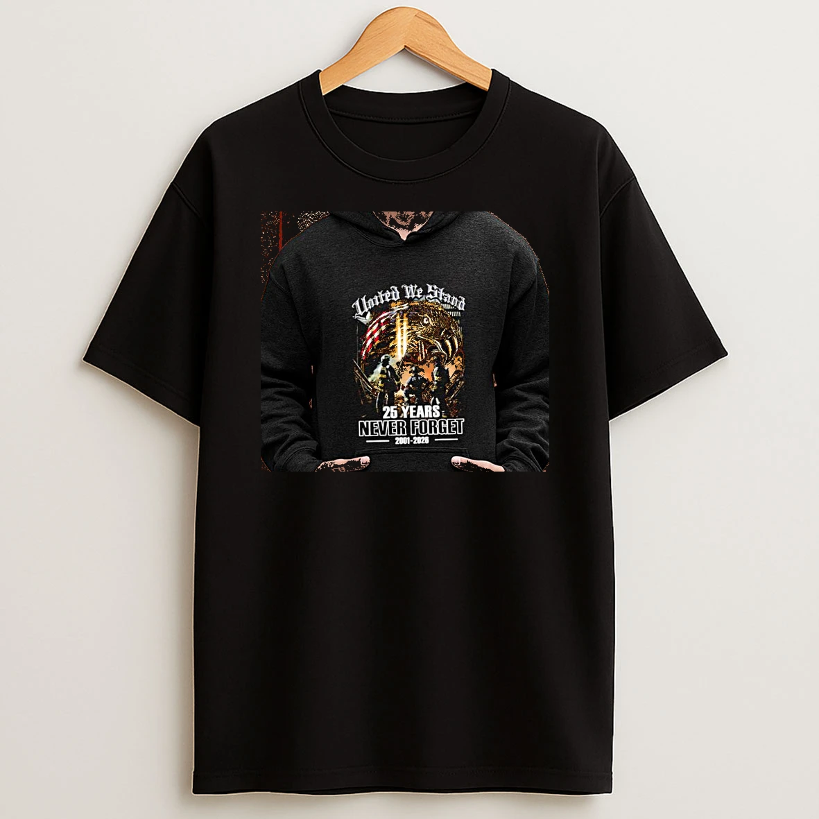 Officials United We Stand 25 Years Never Forget 2001 2026 Fdny Firefighters Memorial Premium T Shirt Sweatshirt Hoodie