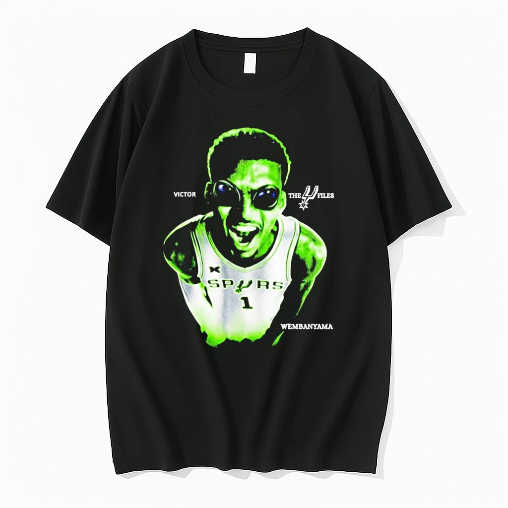 Officials Victor Wembanyama Spurs Inspired The Alien Wemby Basketball The X Files Premium T Shirt Sweatshirt Hoodie