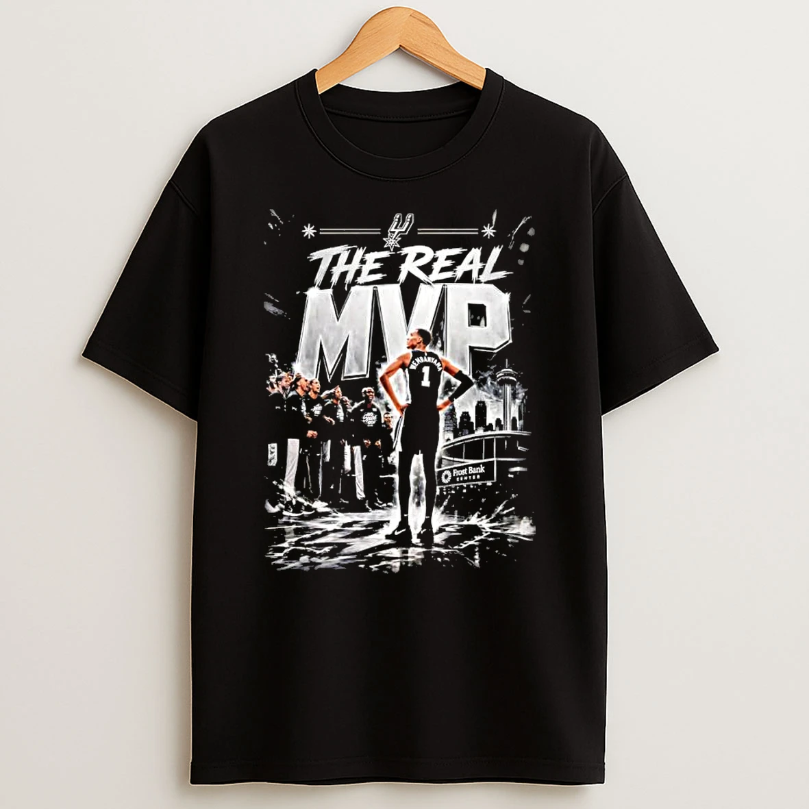 Officials Victor Wembanyama The Real Mvp San Antonio Spurs Premium T Shirt Sweatshirt Hoodie