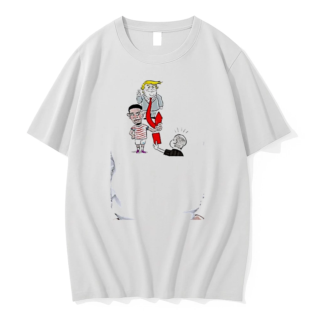 Officials Vinicius Junior Real Madrid Red Card Donald Trump Satire Premium T Shirt Sweatshirt Hoodie