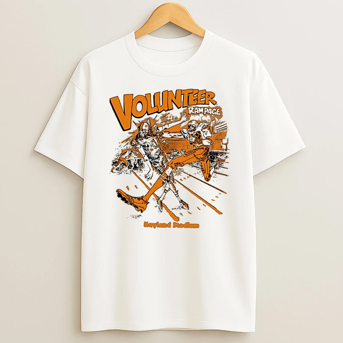Officials Volunteer Rampage At Neyland Stadium Tennessee Volunteers Tee Premium T Shirt Sweatshirt Hoodie