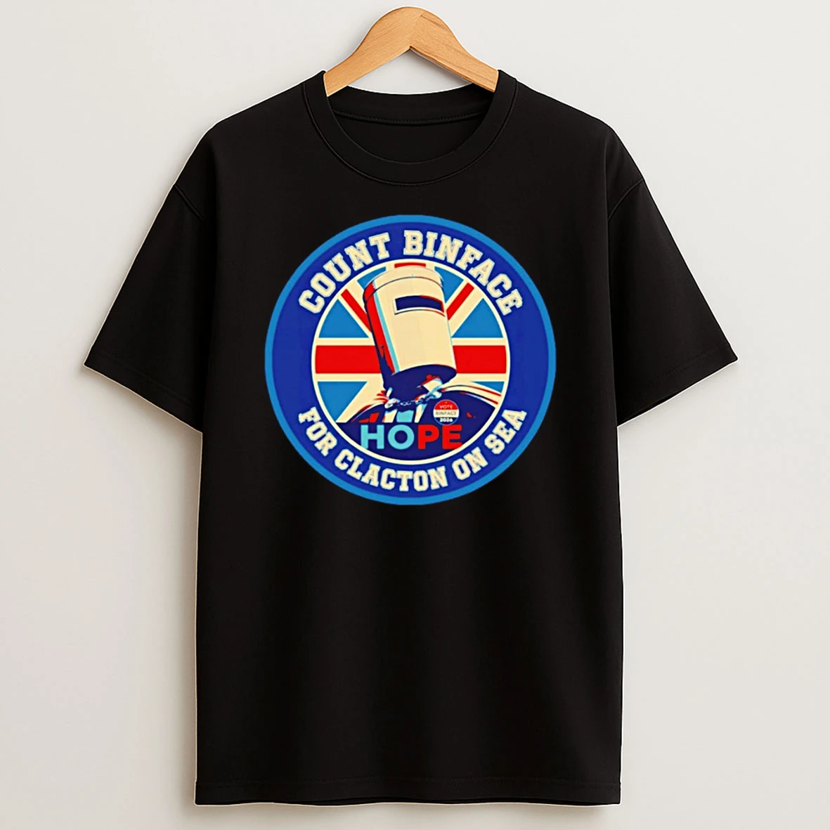Officials Vote Binface Count Binface For Clacton On Sea Uk Election Political Premium T Shirt Sweatshirt Hoodie