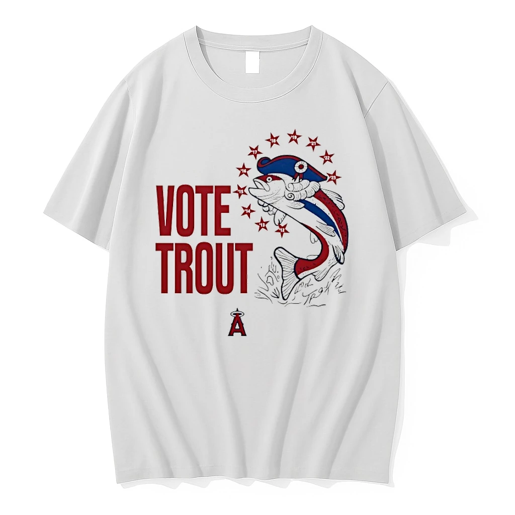 Officials Vote Trout Mike Trout Los Angeles Angels Premium T Shirt Sweatshirt Hoodie
