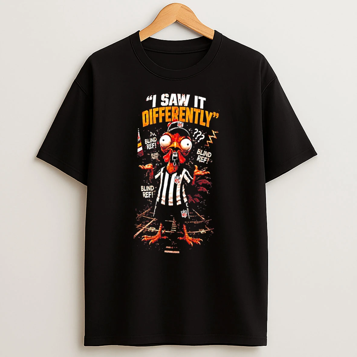 Officials Washington Commanders Blind Referee I Saw It Differently Blind Ref Tee Premium T Shirt Sweatshirt Hoodie