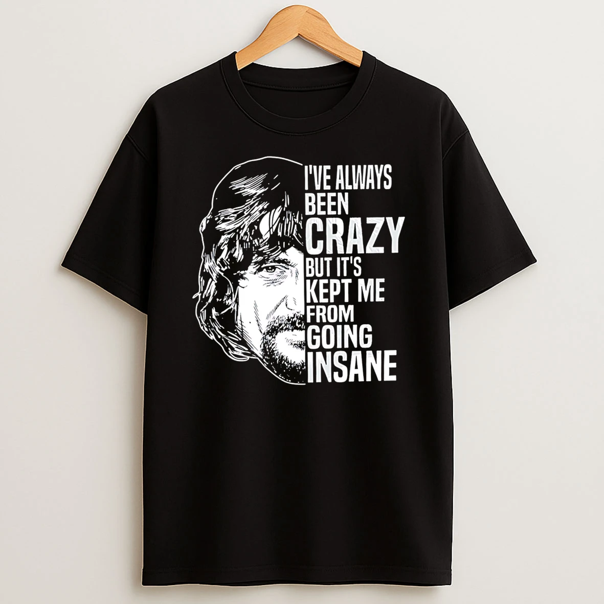 Officials Waylon Jennings Ive Always Been Crazy Premium T Shirt Sweatshirt Hoodie