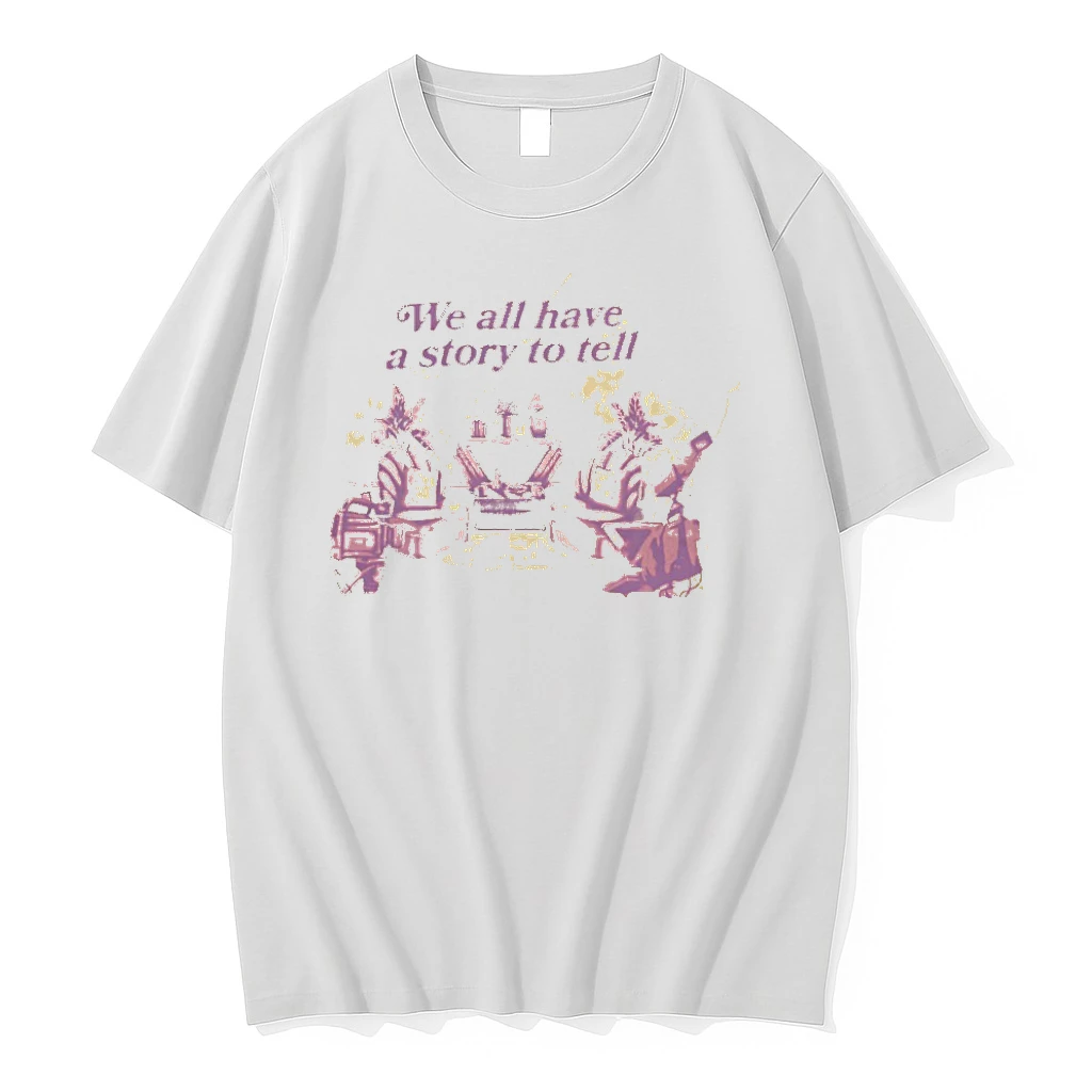 Officials We All Have A Story To Tell Retro Interview Setup Premium T Shirt Sweatshirt Hoodie