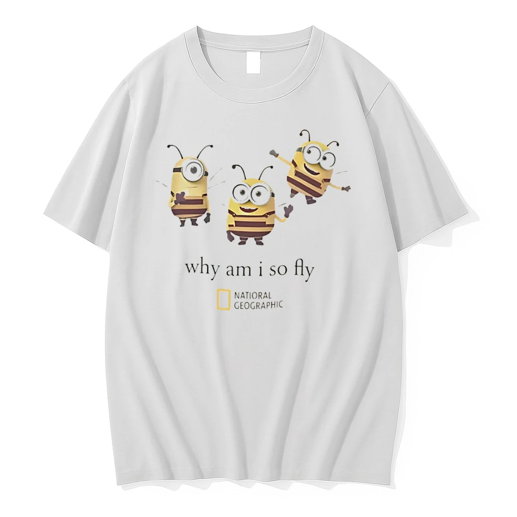 Officials Why Am I So Fly Minion Bee Parody Graphic Tee Premium T Shirt Sweatshirt Hoodie