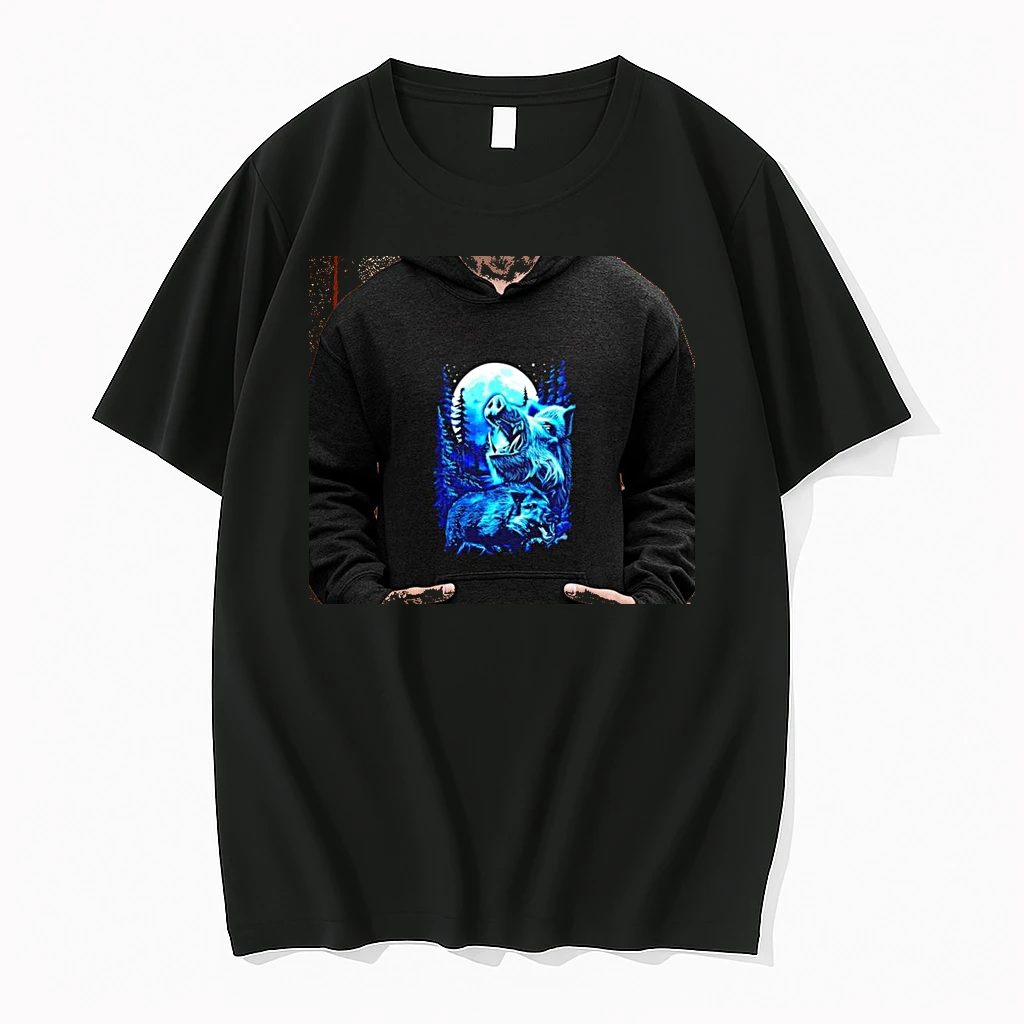 Officials Wild Boar And Forest Moonlight Moon Animal Wildlife Night Nature Silhouette Premium T Shirt Sweatshirt Hoodie