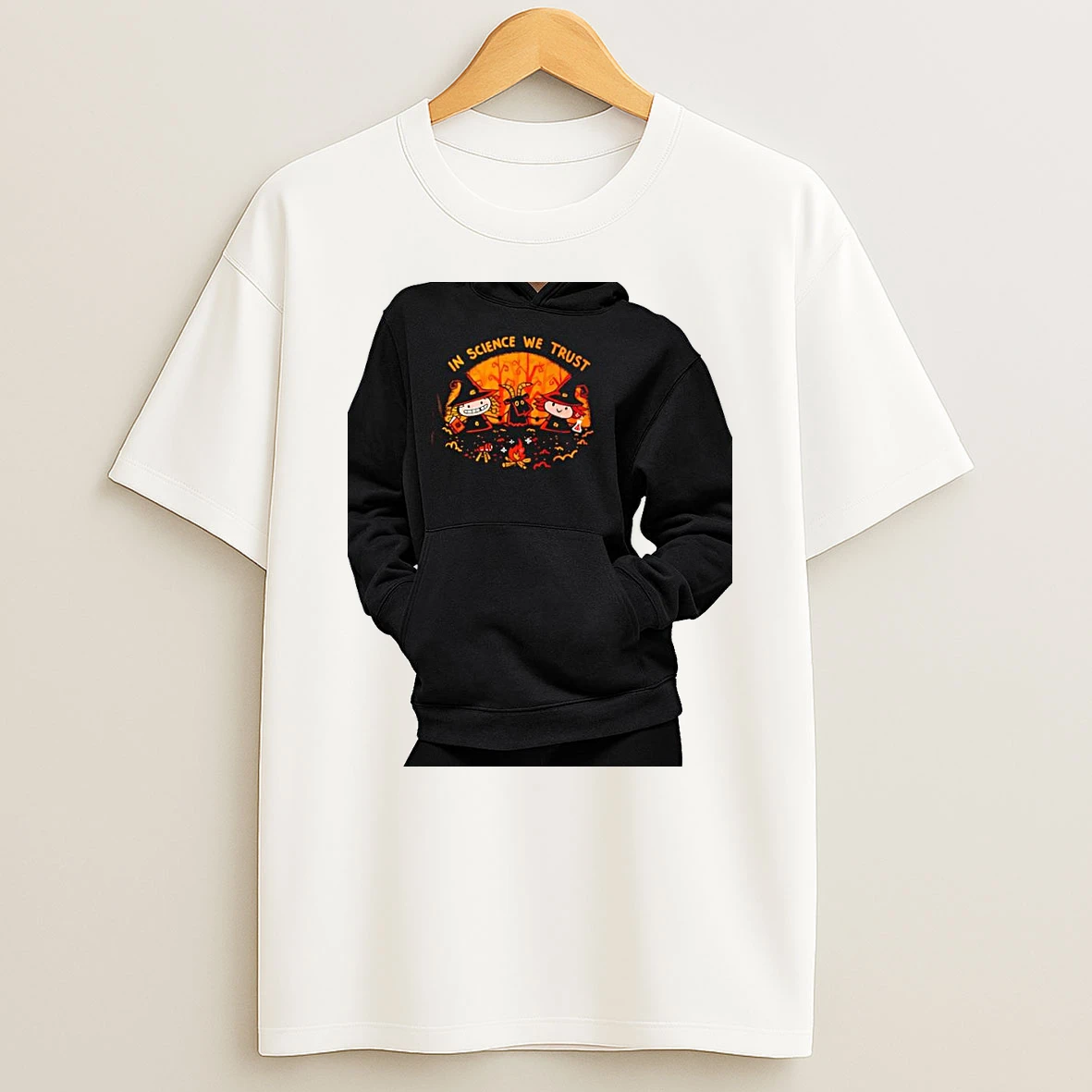 Officials Witches And Goat In Science We Trust Premium T Shirt Sweatshirt Hoodie