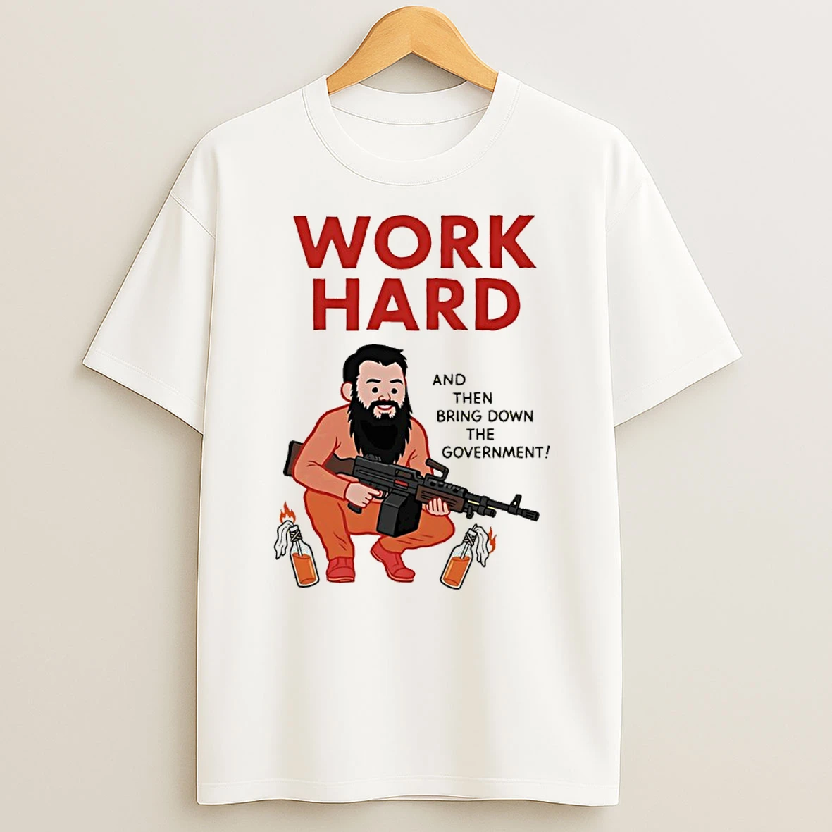 Officials Work Hard And Then Bring Down The Government Premium T Shirt Sweatshirt Hoodie
