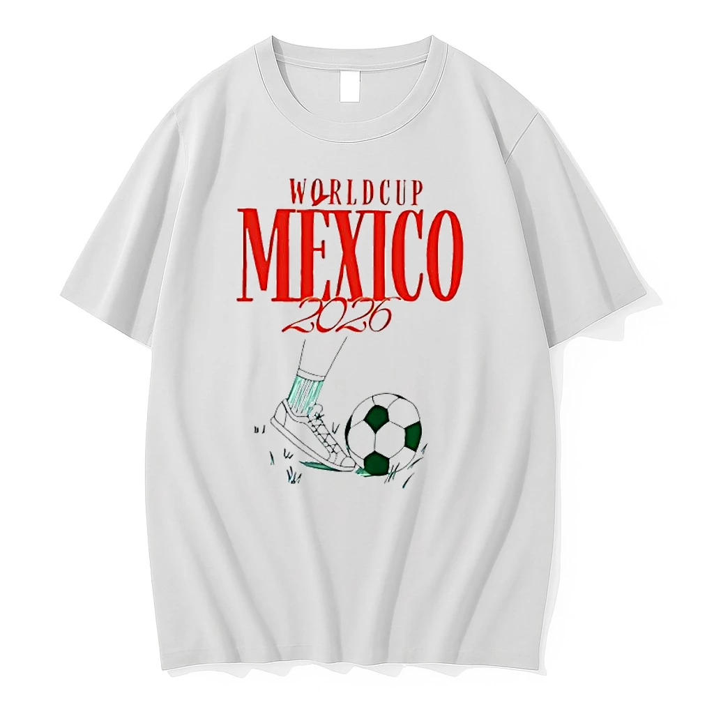 Officials World Cup Mexico 2026 Soccer Player Kicking Ball Mens Premium T Shirt Sweatshirt Hoodie