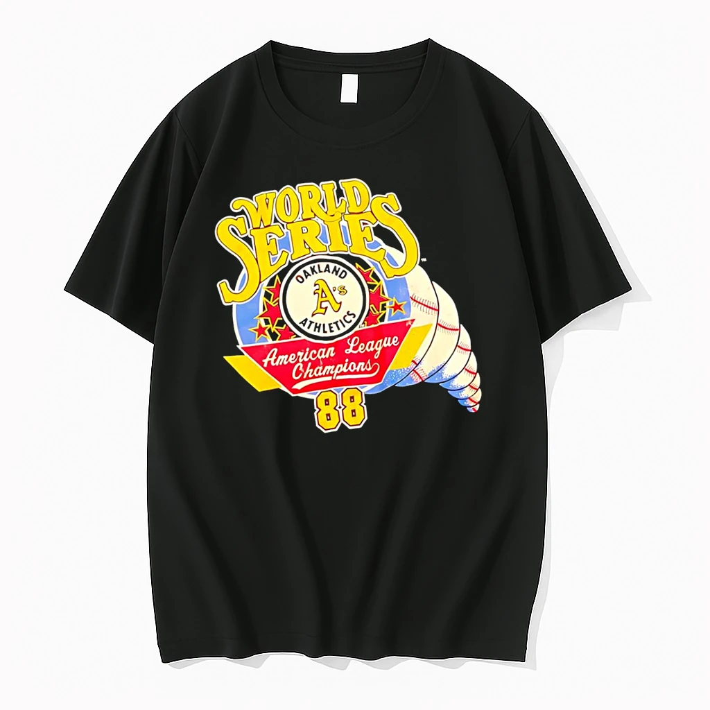 Officials World Series Oakland Athletics American League Champions 88 Black Premium T Shirt Sweatshirt Hoodie