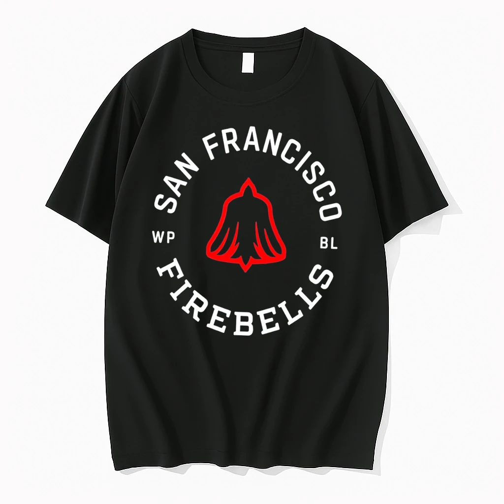 Officials Wpbl San Francisco Firebells New Uniform 2026 Tee Premium T Shirt Sweatshirt Hoodie