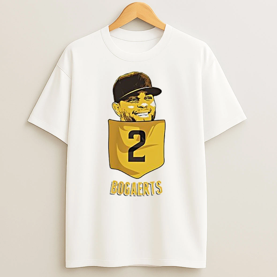 Officials Xander Bogaerts 2 San Diego Padres Baseball Mlb Pocket Premium T Shirt Sweatshirt Hoodie