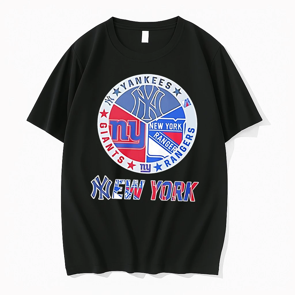 Officials Yankees Giants Rangers Ny New York Logo Sport Team Black Premium T Shirt Sweatshirt Hoodie