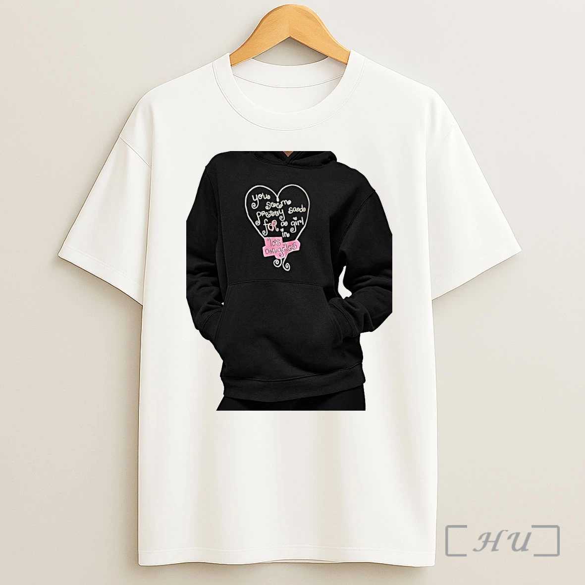 Officials You Seem Pretty Sad For A Girl In Los Angeles Heart Premium Shirt Sweatshirt Tee