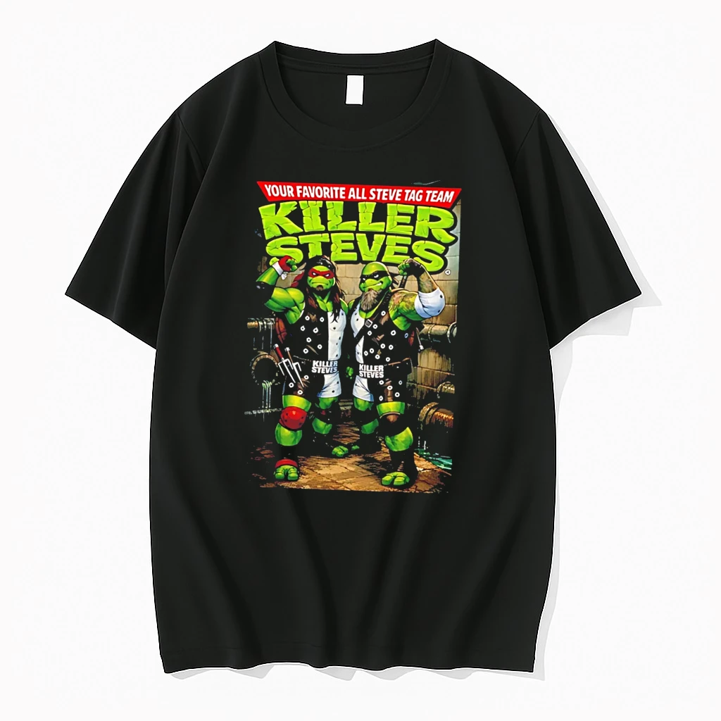 Officials Your Favorite All Steve Tag Team Killer Steves Teenage Mutant Ninja Turtles Graphic Tee Premium T Shirt Sweatshirt Hoodie