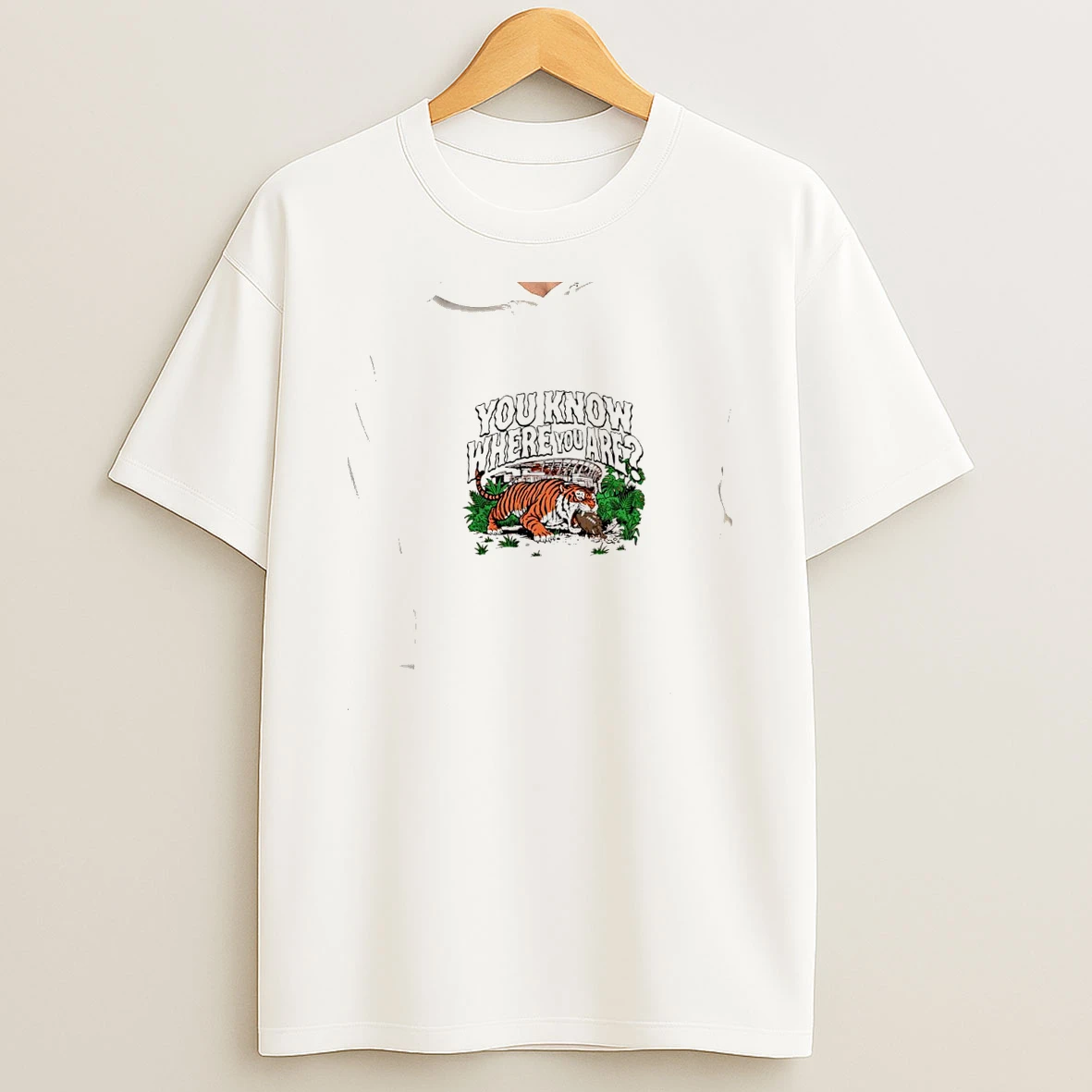 Officials Youre In The Jungle Baby Tiger You Know Where You Are Premium T Shirt Sweatshirt Hoodie