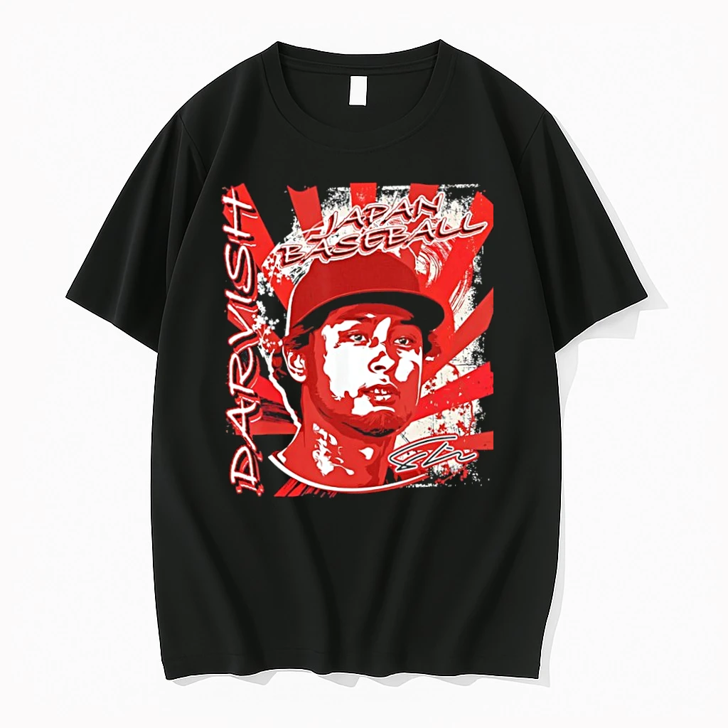 Officials Yu Darvish Japan Mlb International Baseball Signature Premium T Shirt Sweatshirt Hoodie