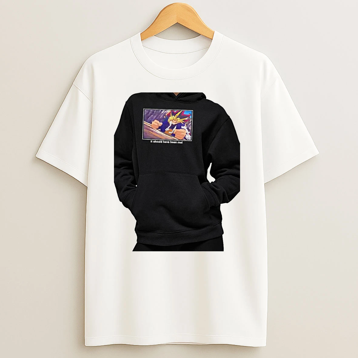 Officials Yugi Muto Yu Gi Oh It Should Have Been Me Premium T Shirt Sweatshirt Hoodie