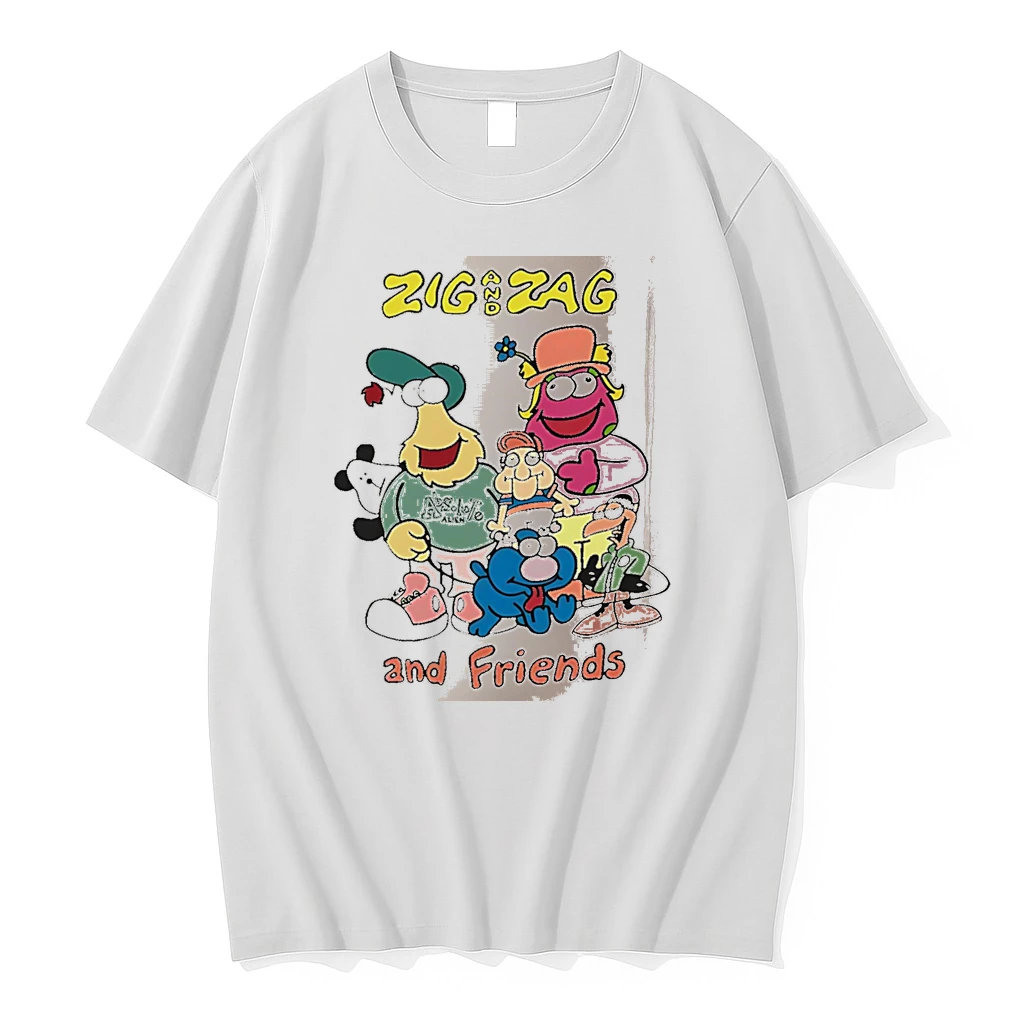 Officials Zig And Zag And Friends White Premium T Shirt Sweatshirt Hoodie