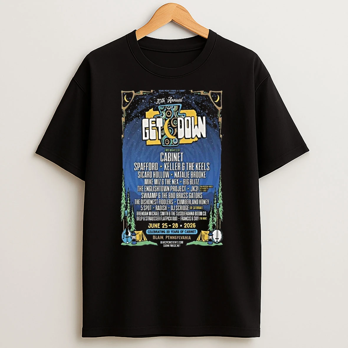 Officials Get Down June 25 28 2026 Blain Picnic Grounds In Blain Pennsylvania 10th Annual Premium T Shirt Sweatshirt Hoodie