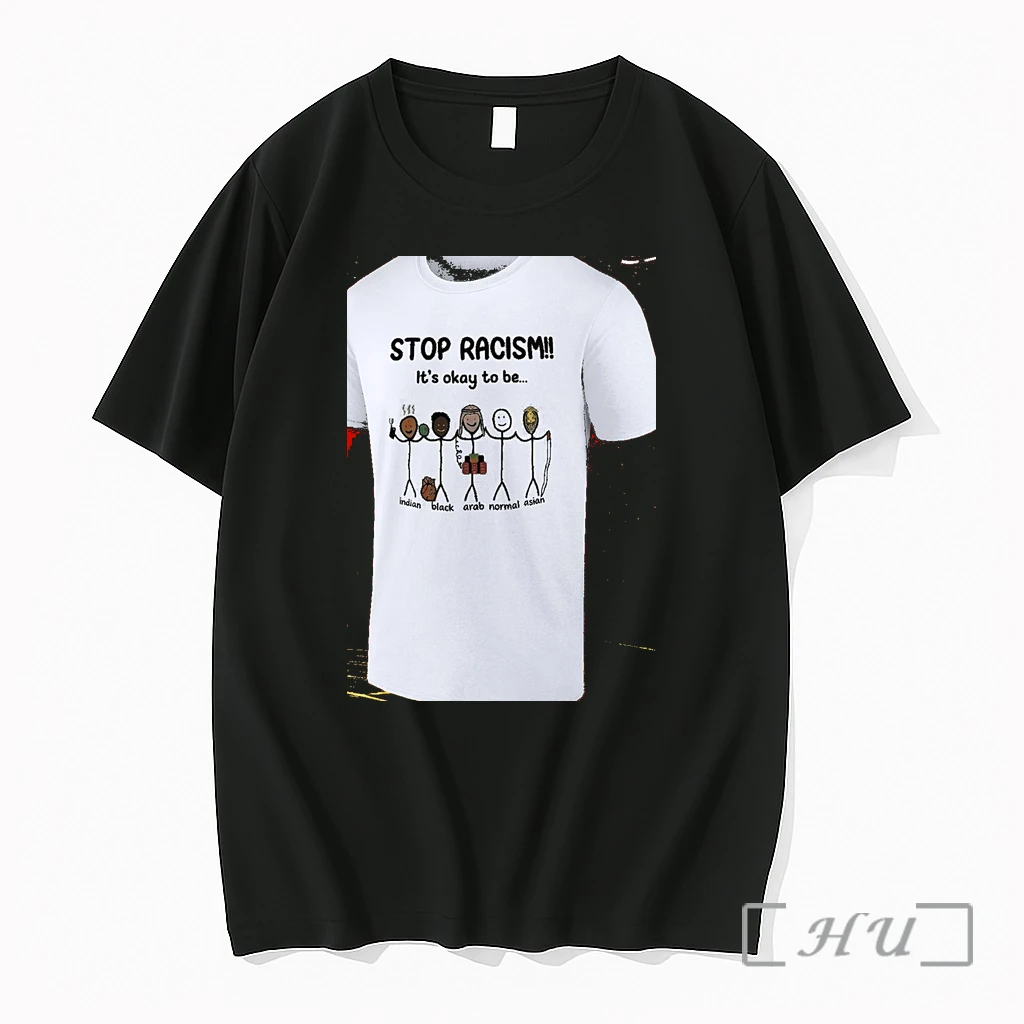 Officials Stop Racism Its Okay To Be Indian Black Arab Normal Asian Premium Shirt Sweatshirt Tee