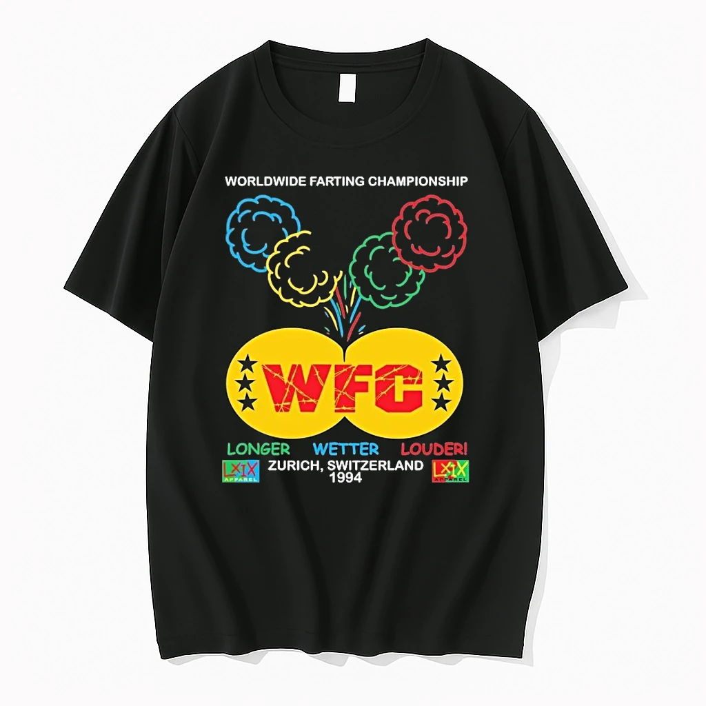 Officials Worldwide Farting Championship Wfc Longer Wetter Louder Zurich Switzerland 1994 Butt Rings Pepper Premium T Shirt Sweatshirt Hoodie