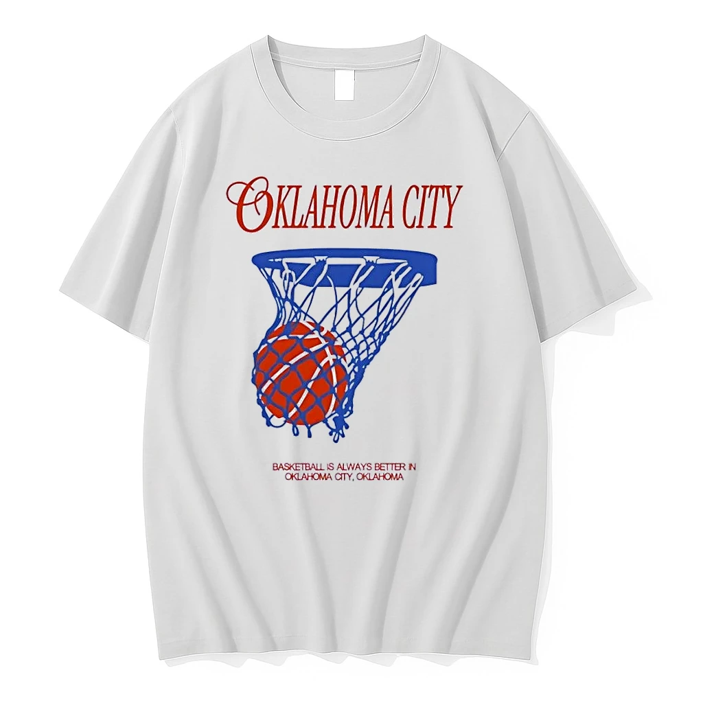 Oklahoma City Basketball Basketball Is Always Better In Oklahoma City Oklahoma White Shirts