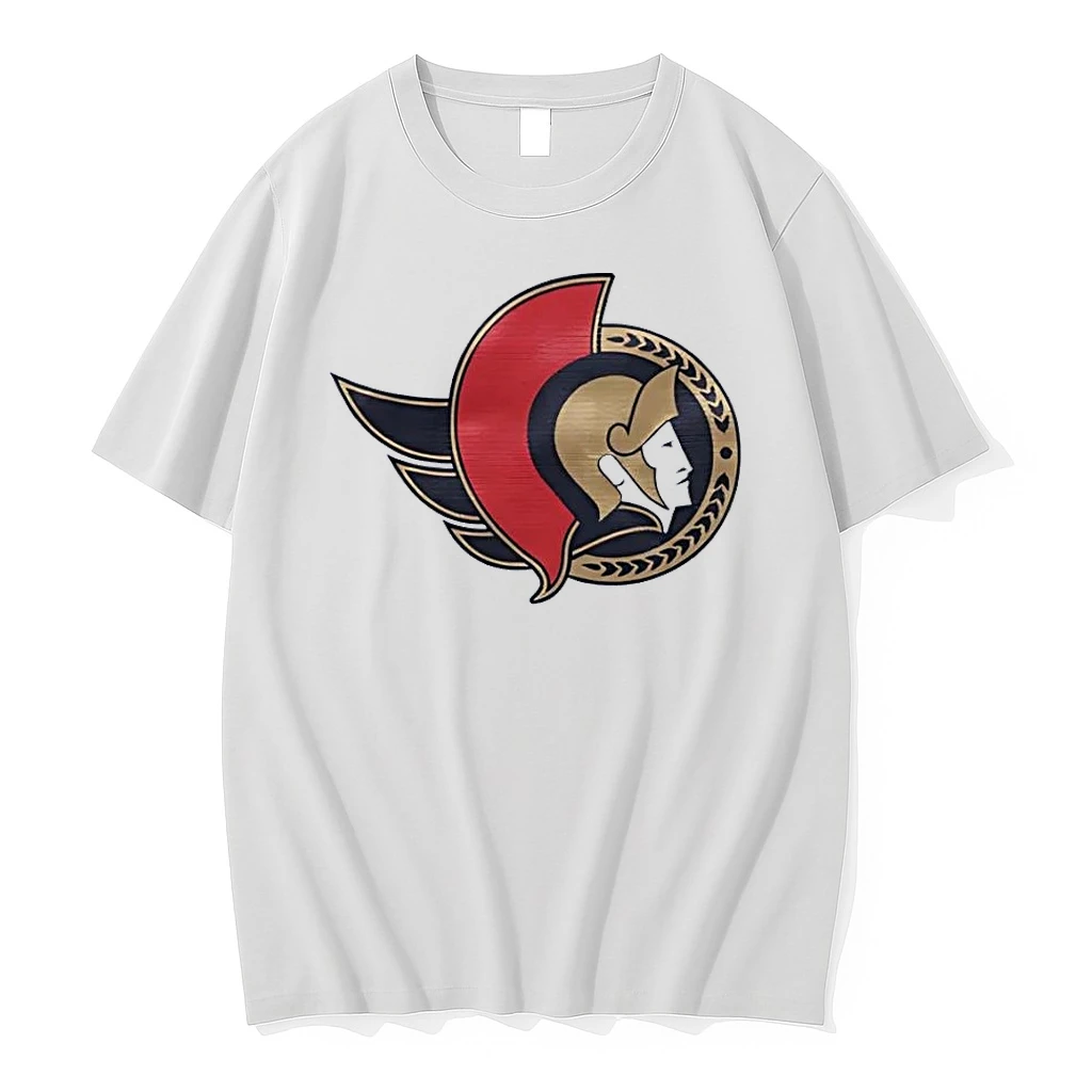 Ottawa Senators Premium Apparel Team Logo White Shirts