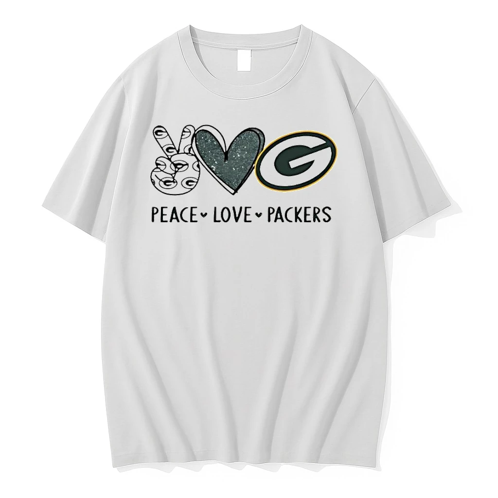Peace Love Packers Green Bay Packers Shirts