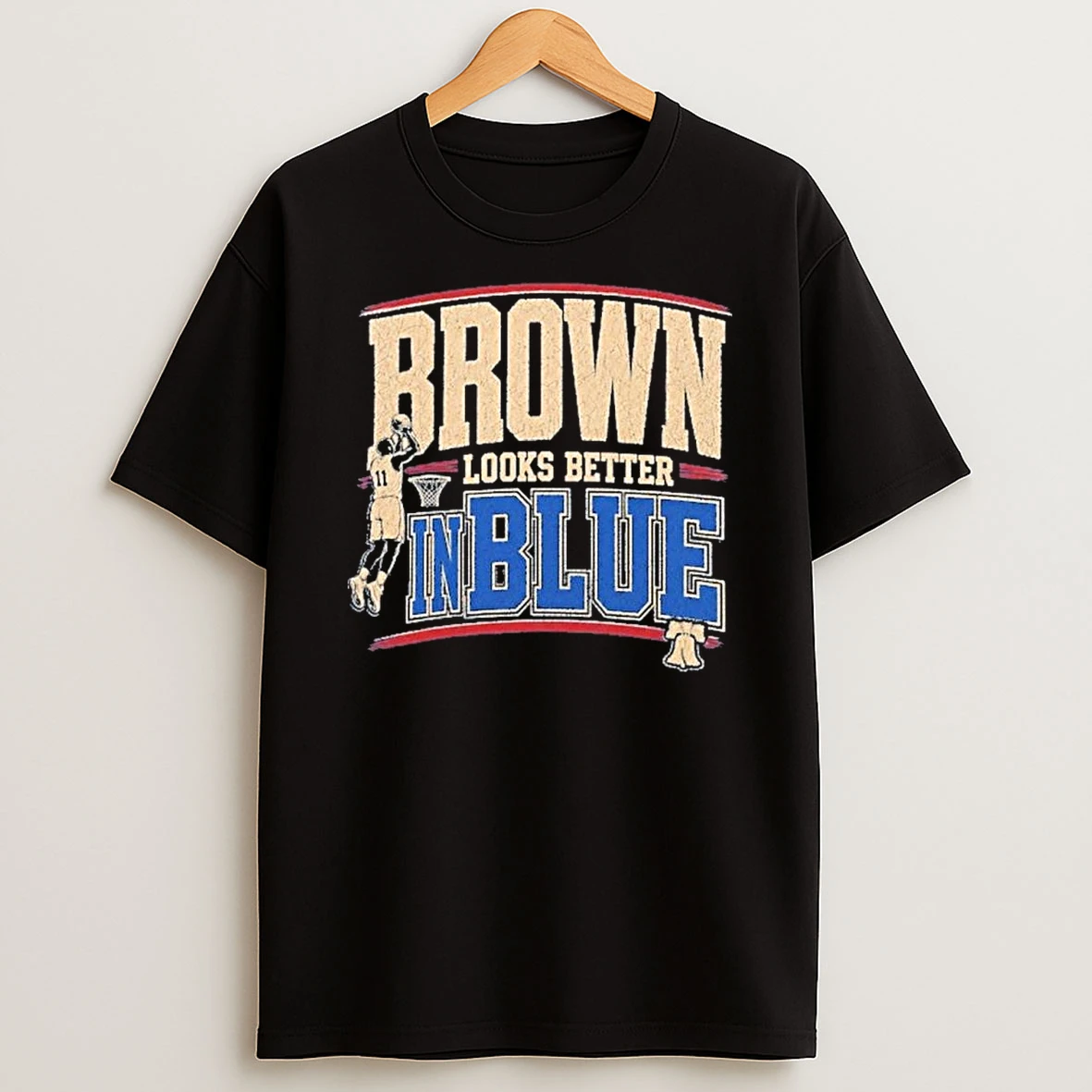 Philadelphia 76ers Brown Looks Better In Blue Shirts
