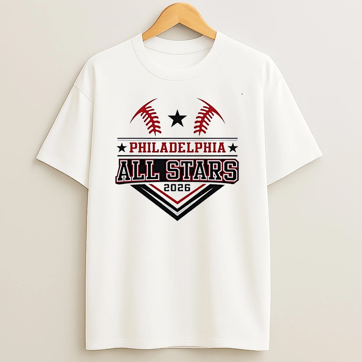 Philadelphia All Stars 2026 Philadelphia All Stars White Shirts
