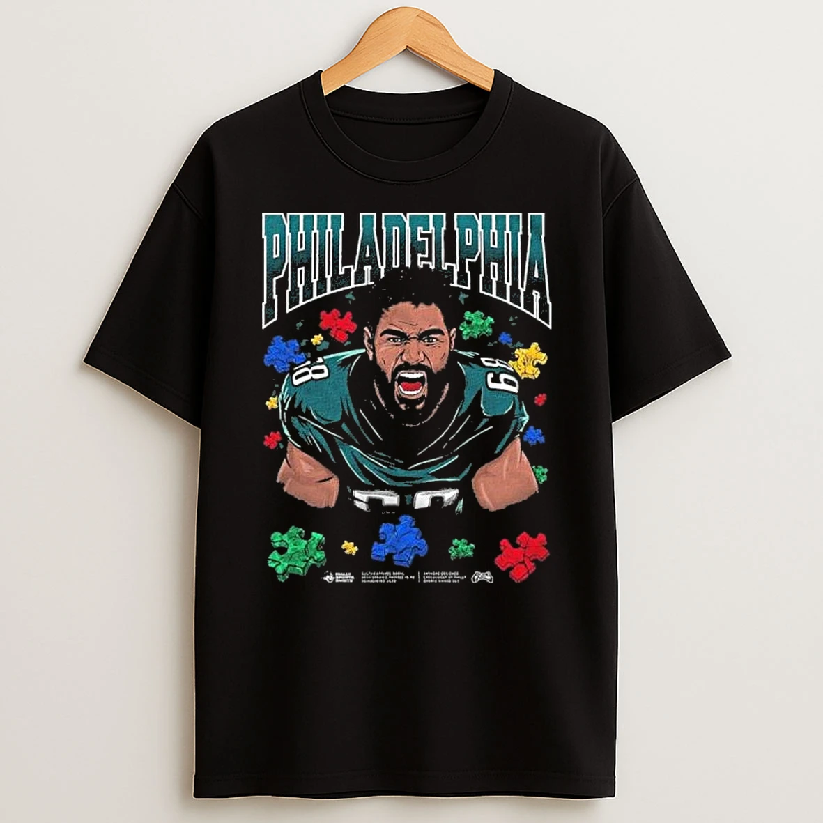 Philadelphia Eagles Piece Of The Puzzle Shirts