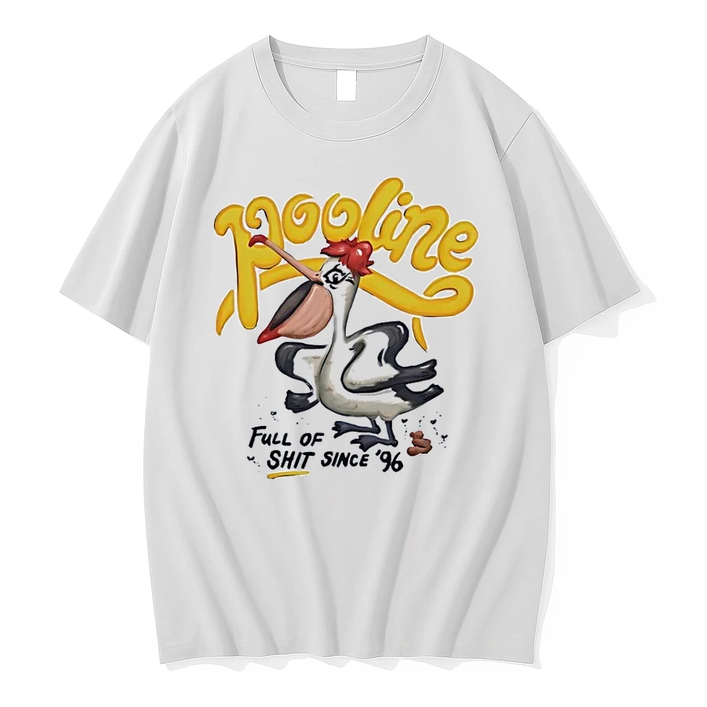 Pooline Pelican Full Of Shit Since 96 Funny Graphic White Shirts