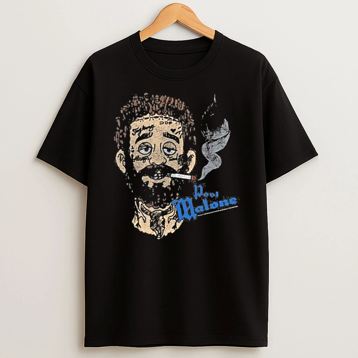 Post Malone X Cheatin Snakes Cigarette Smoking Shirts