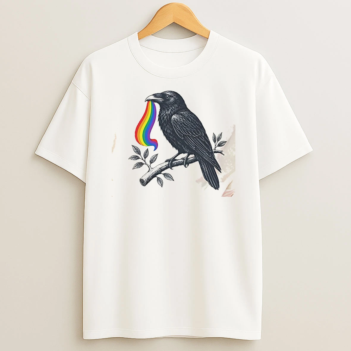 Pride Raven Lgbt Flag Pride Month Shirts