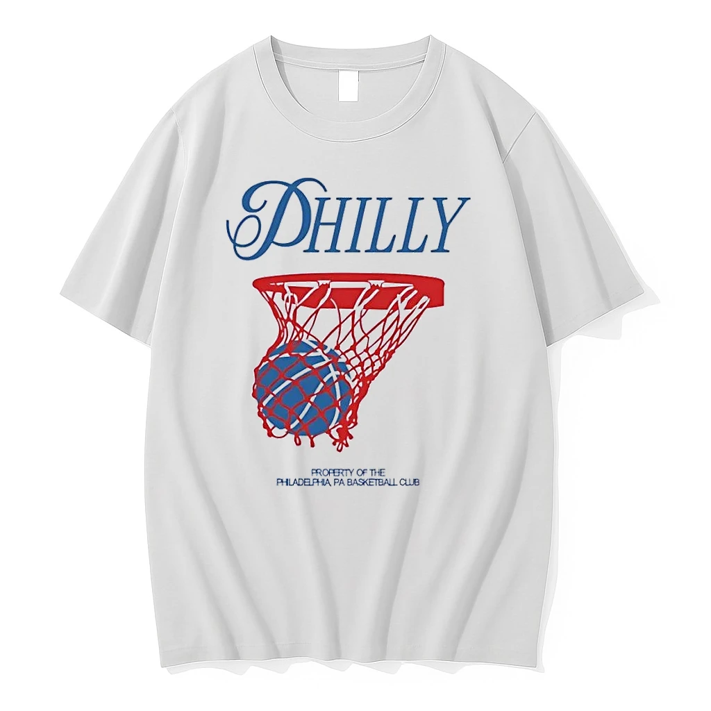 Property Of The Philadelphia Pa Basketball Club Philly Basketball Swish White Shirts